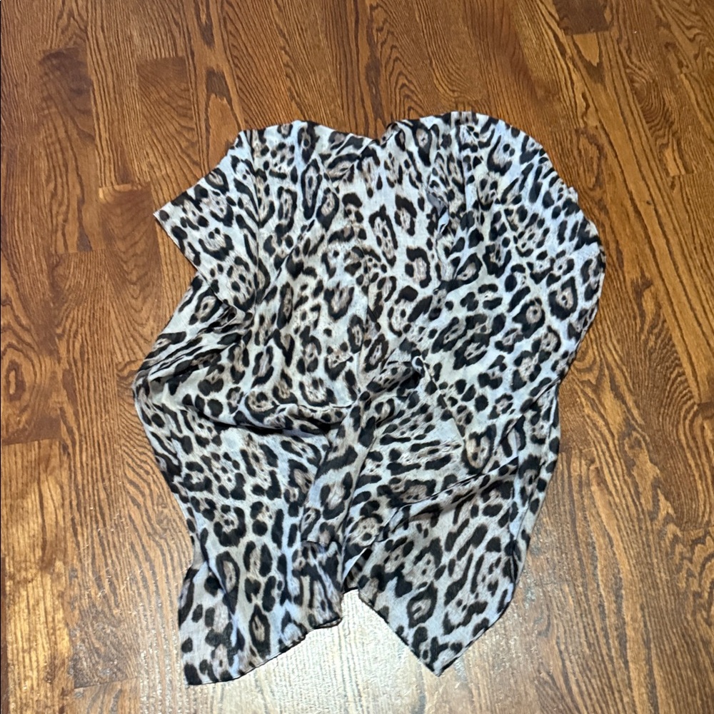 Leopard Print Women's kimono